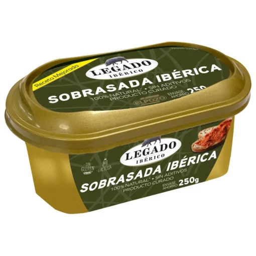 Legaodo Iberico Sobrasada Iberica tub-250g